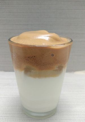 Foto resep Dalgona Coffee anti gagal tanpa mixer (es/hot)