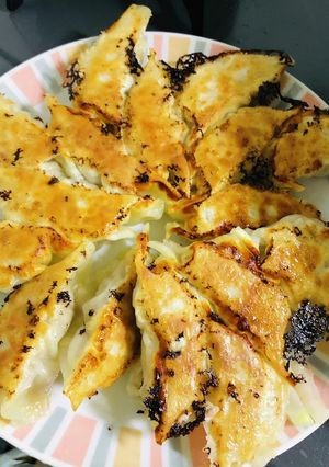A picture of How to Pan-Fry Gyoza (Homemade or Frozen) Perfectly.