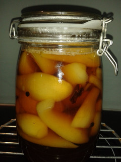 A picture of Pickled Pears.