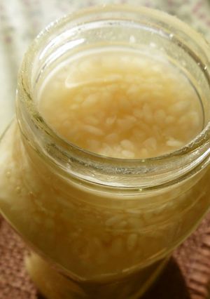 A picture of Shio-Koji! (Salt-fermented Rice Malt).