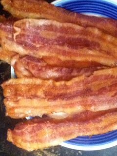 A picture of Easy Peasy Bacon.