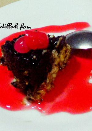 Foto resep Choco cheese melting cake ala Abdillah fam