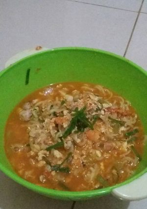 Foto resep Kreasi mie instan (mie level)