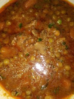 صورة لوصفة جلبانة باللحم