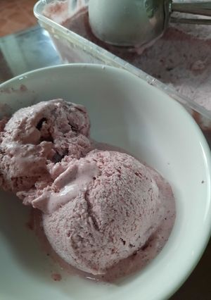 Foto resep Es puter tape ketan hitam