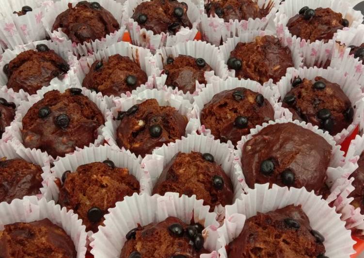 Resep Banana muffin yang Lezat
