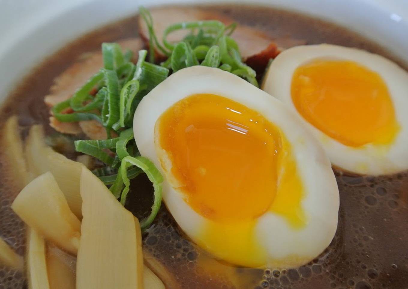 Oh-So-Creamy Marinated Eggs