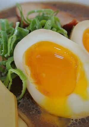 A picture of Oh-So-Creamy Marinated Eggs.