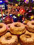 Baked Banana Doughnuts