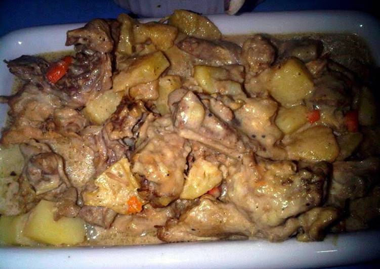 Recipe of Homemade Creamy Pineapple Chicken