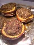 Sausage Stuffed Acorn Squash