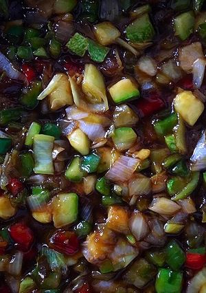 Foto principal de Verduras salteadas con soja