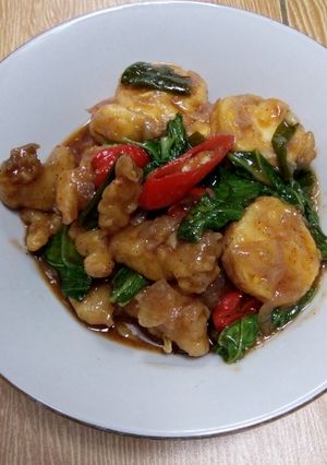 Foto resep Ikan Dori X Tofu Asam Manis Mentega