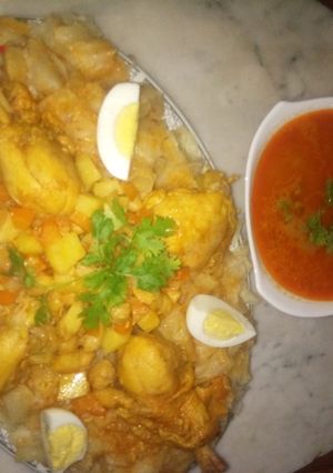 صورة لوصفة شخشوخة 🍛🍛