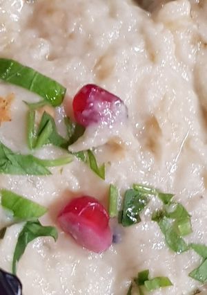 صورة لوصفة بابا غنوج بطريقة غير وسهلة