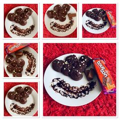 A picture of Chocolate Idli.