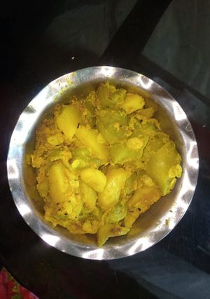 ঝিঙে আলু পোস্ত (jhinge aloo posto recipe in Bengali) রেসিপির প্রধান ছবি