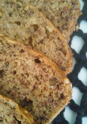 A picture of Vegan Banana Walnut Loaf.