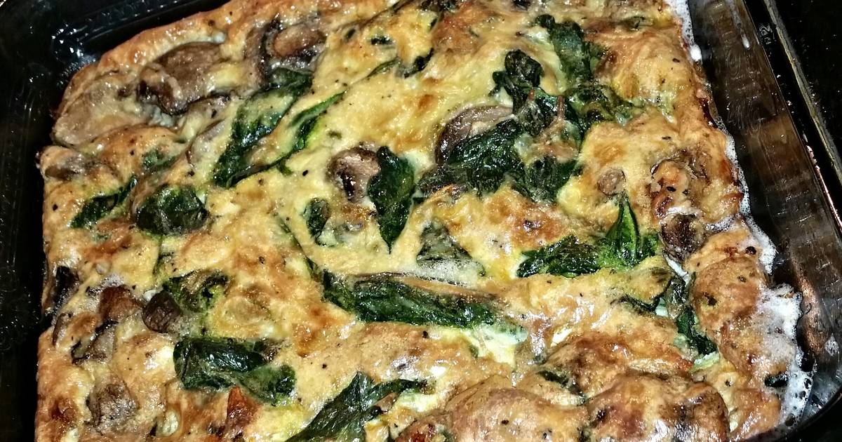 Crustless veggie quiche Recipe by missme007 - Cookpad