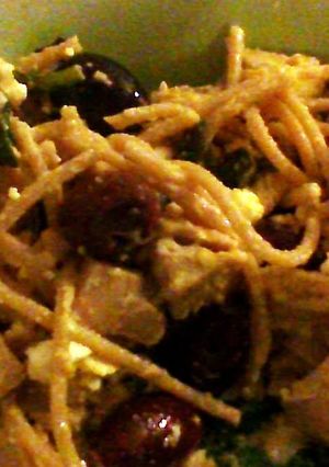 A picture of Mediterranean Sesame Chicken.