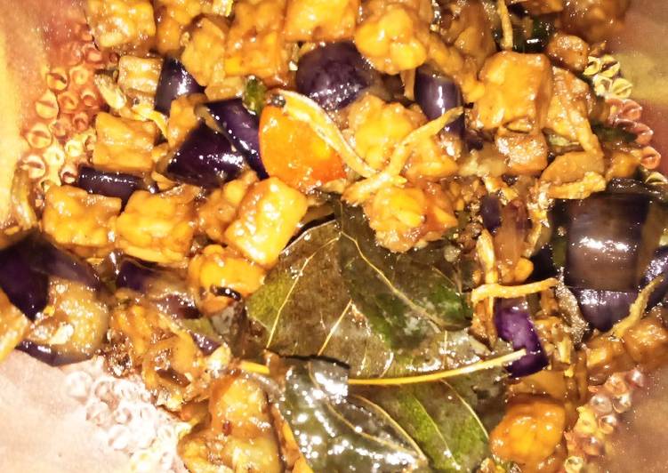 Resep masakan 07_Oseng sisaan kulkas (tempe+teri+terong) | Bahan Membuat 07_Oseng sisaan kulkas (tempe+teri+terong) Yang Enak Dan Lezat