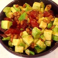 A picture of Tuna, Avocado & Natto Rice Bowl.
