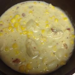 A picture of Easy Chicken Corn Chowder.