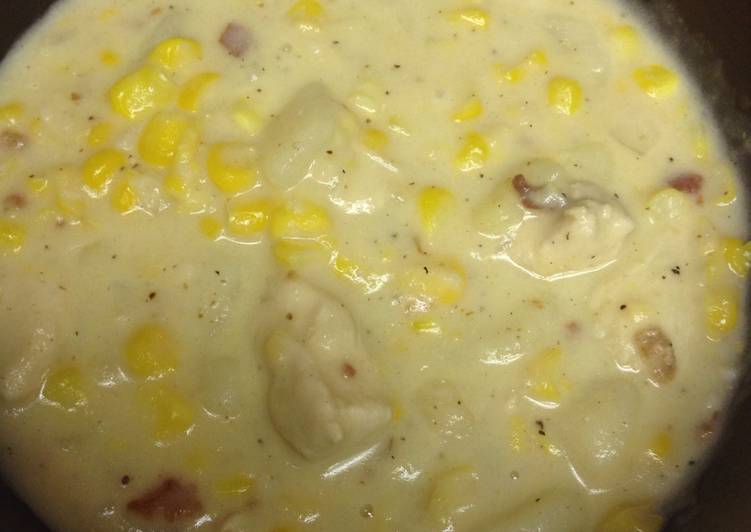 Easy Chicken Corn Chowder