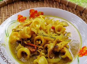 Gambar Sotong Masak Asam Simple