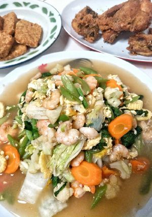 Foto resep Capcay seafood