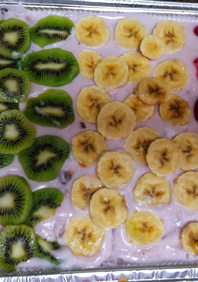 Una foto de Tarta de frutas mexicana
