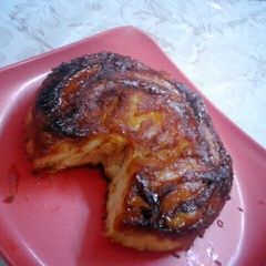 A picture of Upside Down Mango Cake.