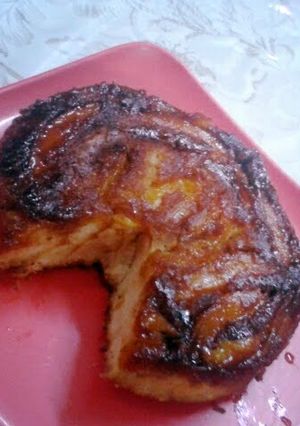A picture of Upside Down Mango Cake.