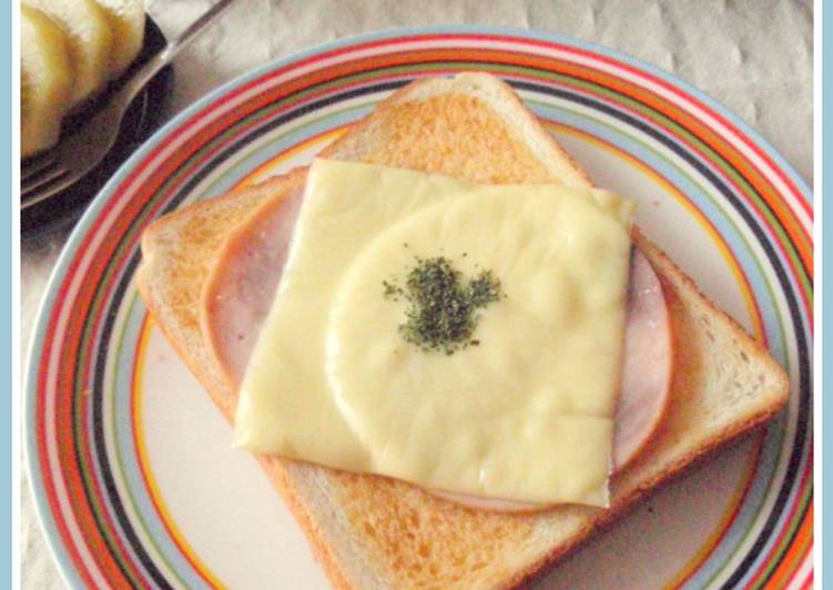 Garlic Butter Soy Sauce Ham &amp; Cheese Toast