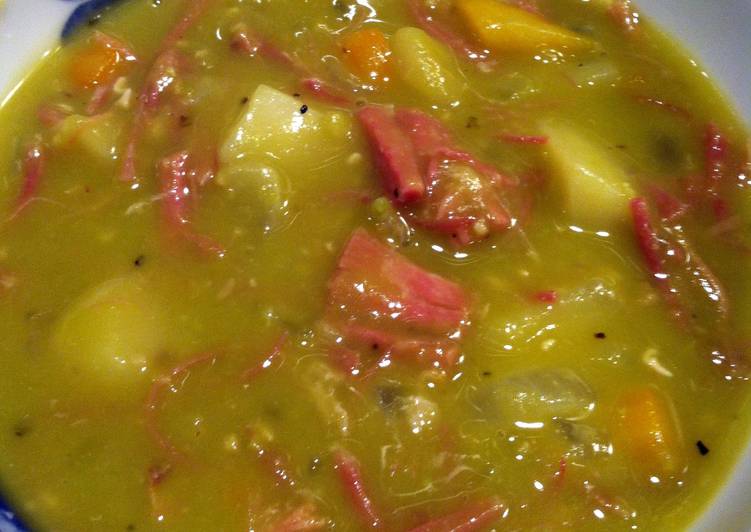 Steps to Prepare Award-winning Wisconsin Split Pea Soup