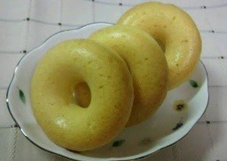 Recipe: Tasty Easy Oil-free Springy Tofu Donuts