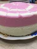 Tarta fría de grosellas y limón (sin horno)