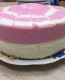 Tarta fría de grosellas y limón (sin horno)