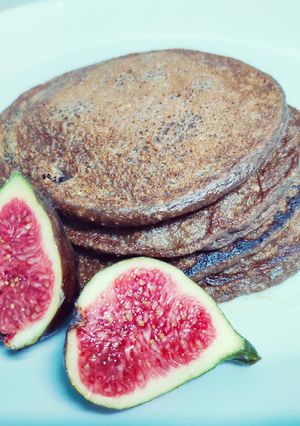 Una foto de Tortitas de avena veganas 🍌