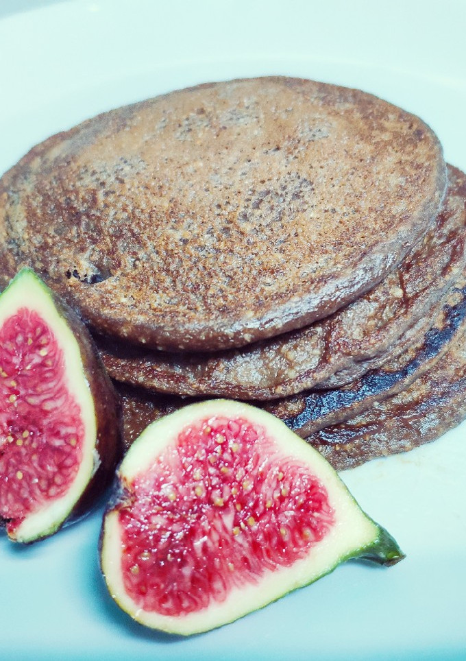 Una foto de Tortitas de avena veganas 🍌