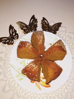 عکسی از دستور کیک شیره انگور