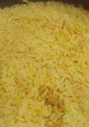 Una foto de Arroz con azafrán