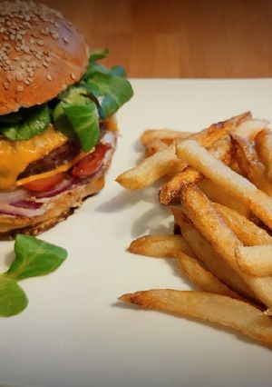 Une photo de Burger maison