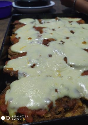 Una foto de Milanesas de Berenjenas