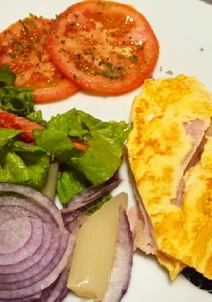 Una foto de Tortilla francesa menos aburrida
