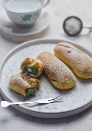 Foto resep Macha Eclairs