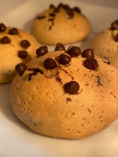 Una foto de Mi receta de cookies reducida mínimamente en azúcares y grasas