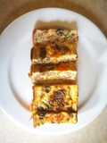 Molde de huevo con vegetales