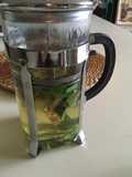 Te de jengibre-yerba mate cocido-cúrcuma-limoncillo
