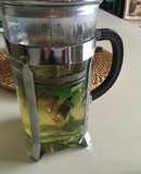 Te de jengibre-yerba mate cocido-cúrcuma-limoncillo